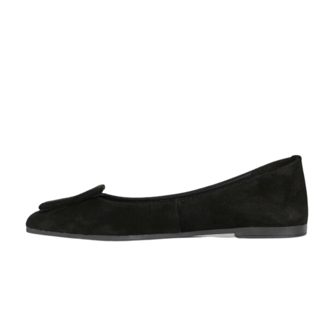 Sempre di Ballet Flats, Black Suede