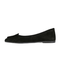 Sempre di Ballet Flats, Black Suede