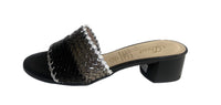 Quait Black & Silver Heel