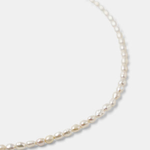 Brie Leon Arroz Pearl Choker