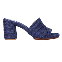 Estilo Emporio Woven Jute Mule