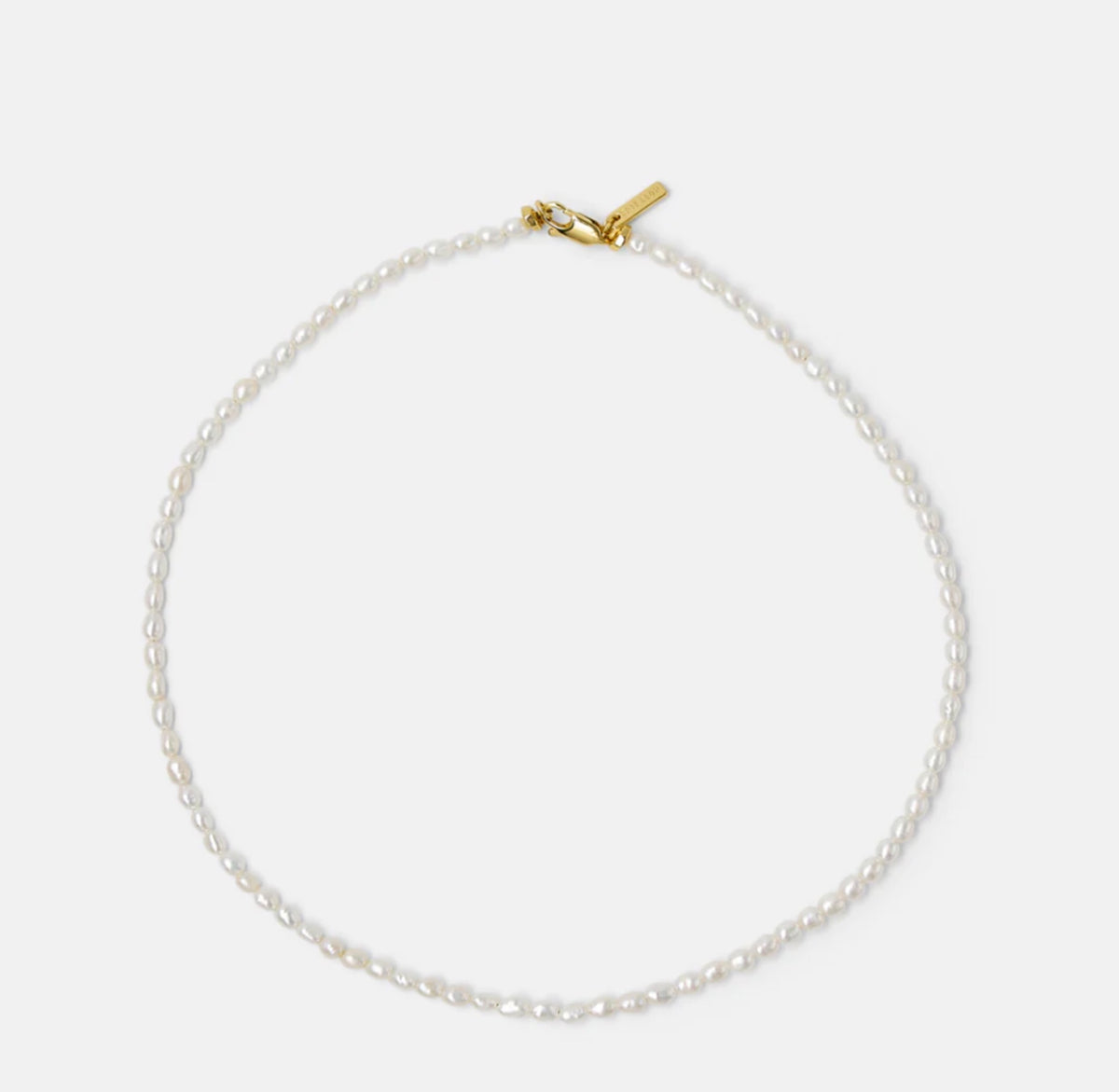 Brie Leon Arroz Pearl Choker