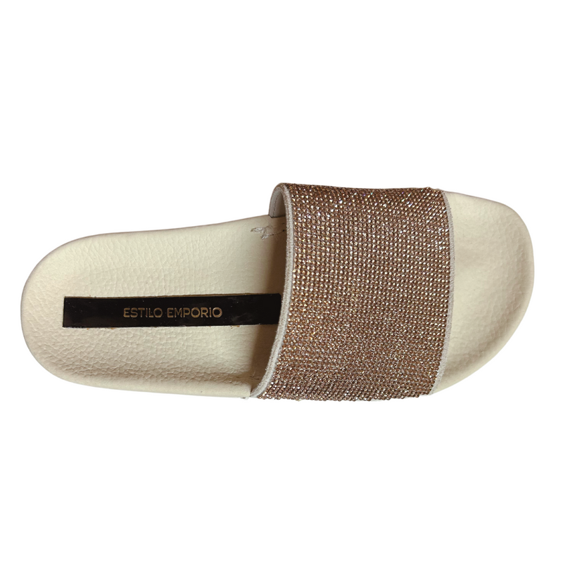 Estilo Emporio Diamante Slide, Peach