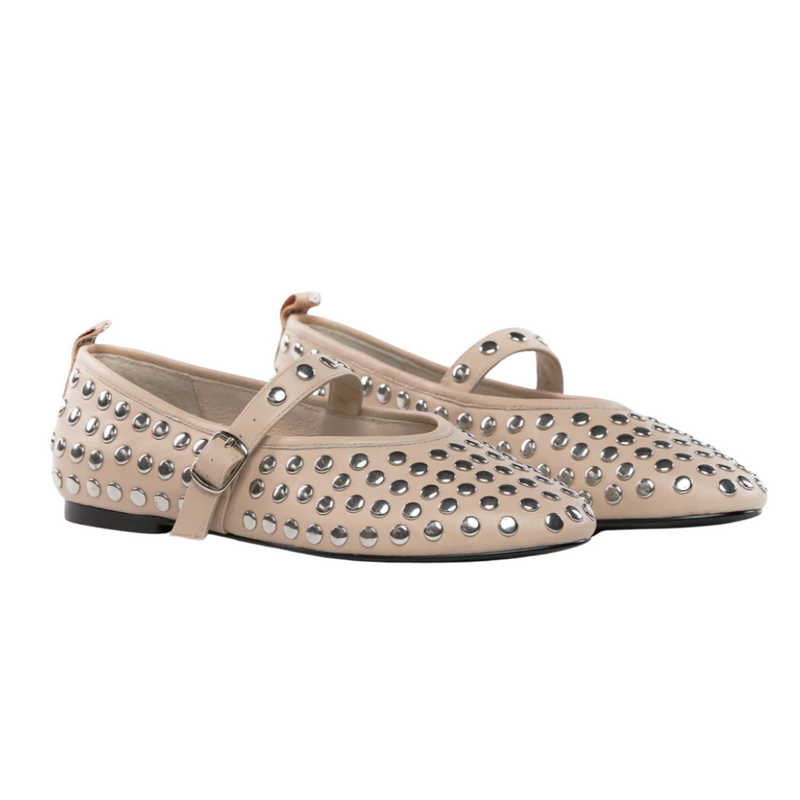 Hael & Jax Warhole Studded Ballet Flat