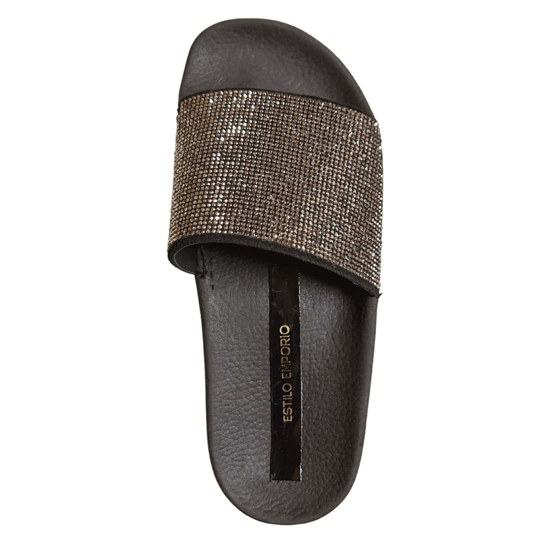 Estilo Emporio Diamante Slide, Black