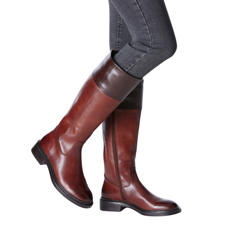 Tamaris Boot, Cognac Comb