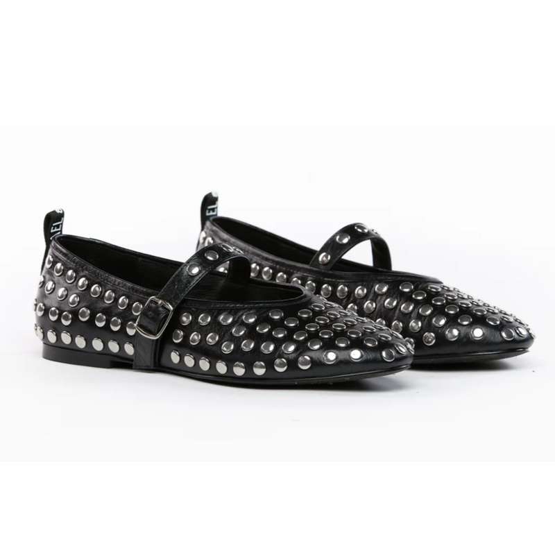 Hael & Jax Warhol Studded Ballet Flat