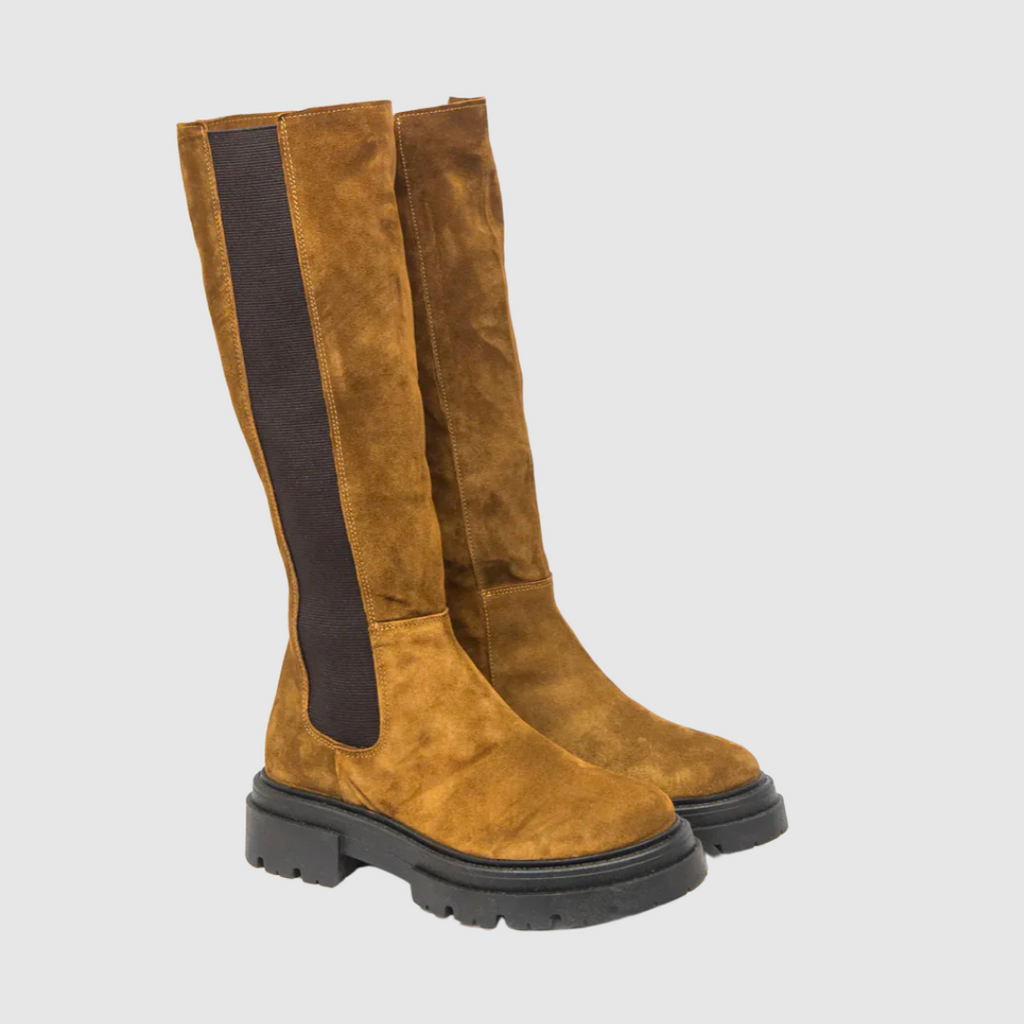 Zoe Kratzman Beseech brown suede boot
