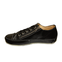 L'ecologica Black Low Cut Sneaker