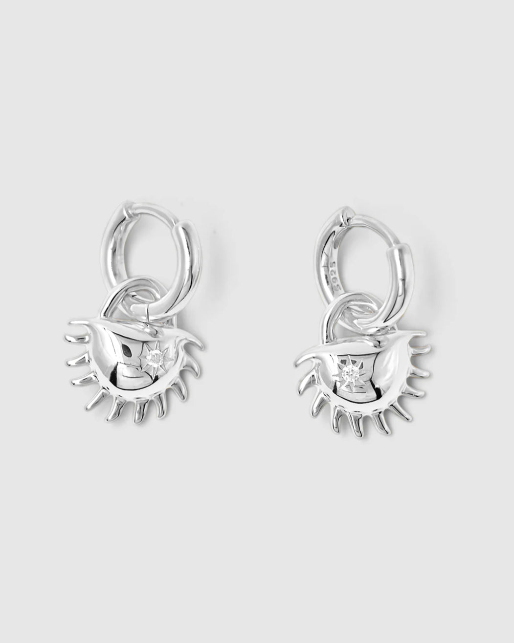 Brie Leon Solida Charm Earrings