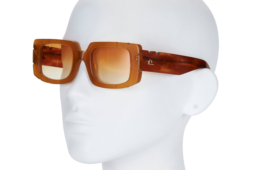 Pared Jordan Simek Straight and Narrow Caramel Havana Eyewear