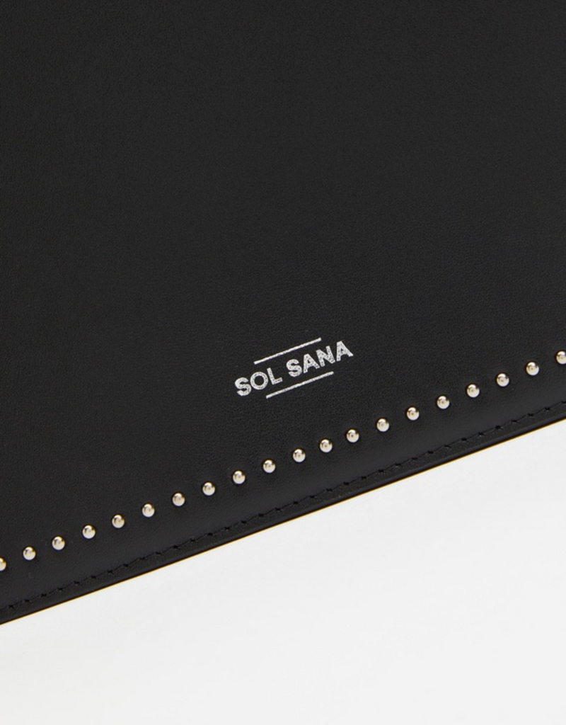 Sol Sana Flap Bag - Black/Silver