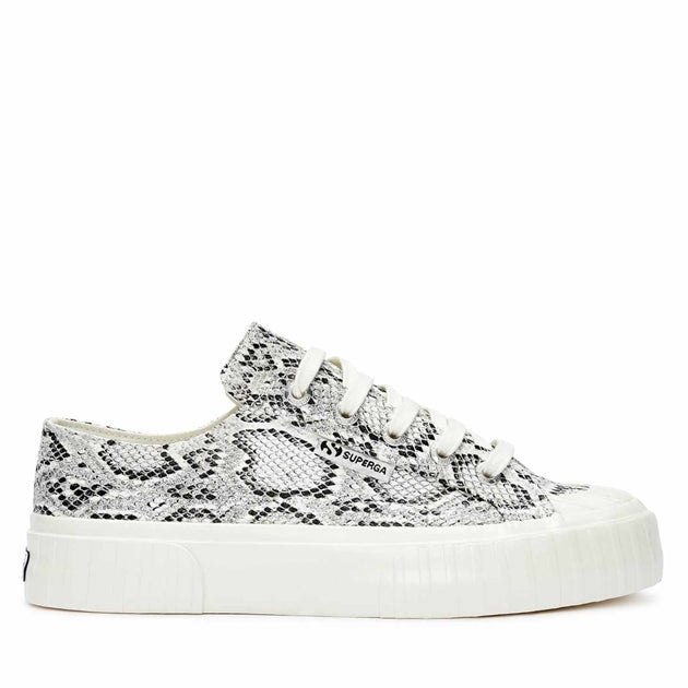 Superga 2630 Stripe Sole Snake Sneaker