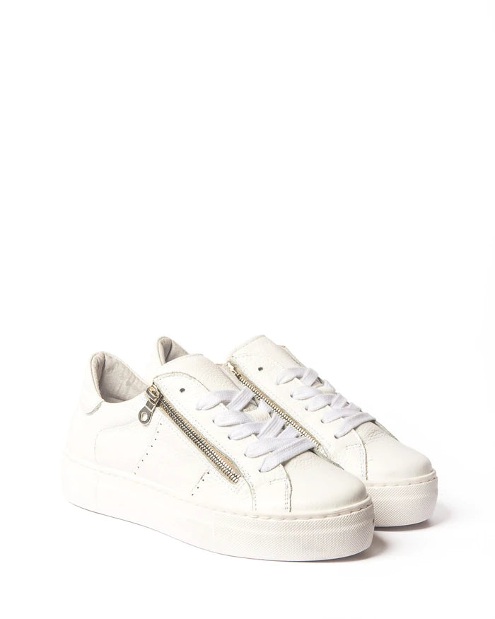 ZK Strike Zip Sneaker White