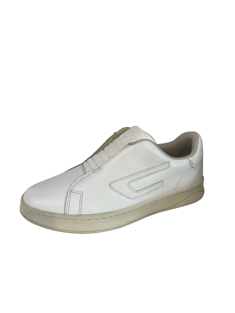 Diesel Athene White Slip on Sneaker