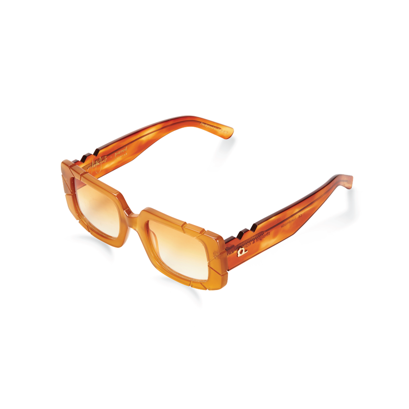 Pared Jordan Simek Straight and Narrow Caramel Havana Eyewear