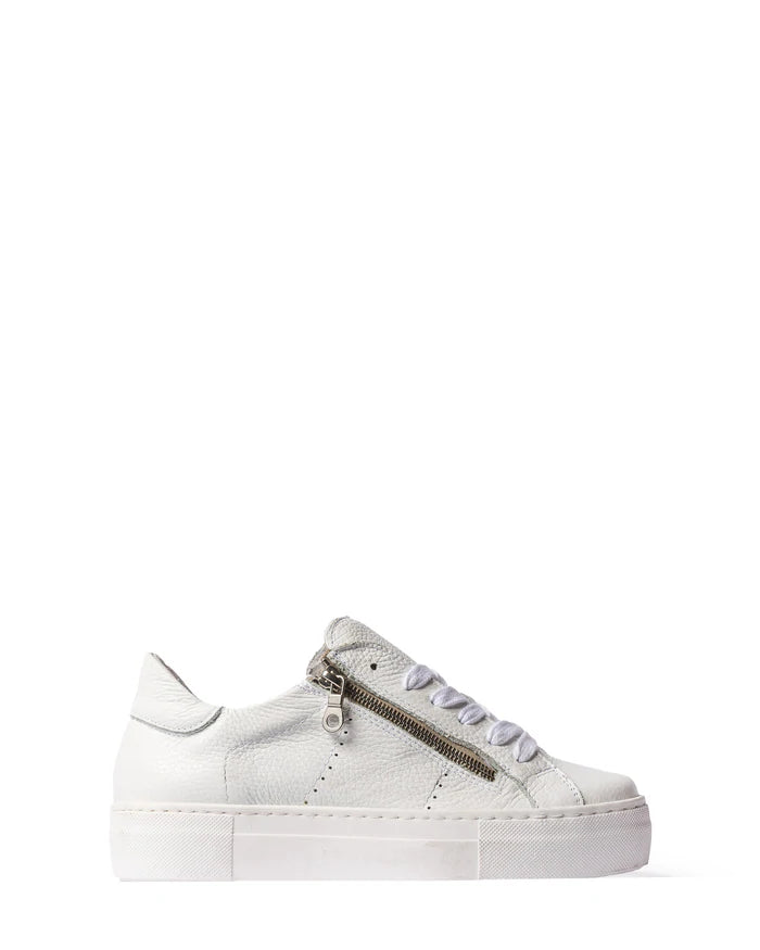 ZK Strike Zip Sneaker White