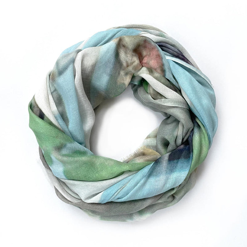 Good & Co MOTHERLAND CLASSICS linen blend scarf