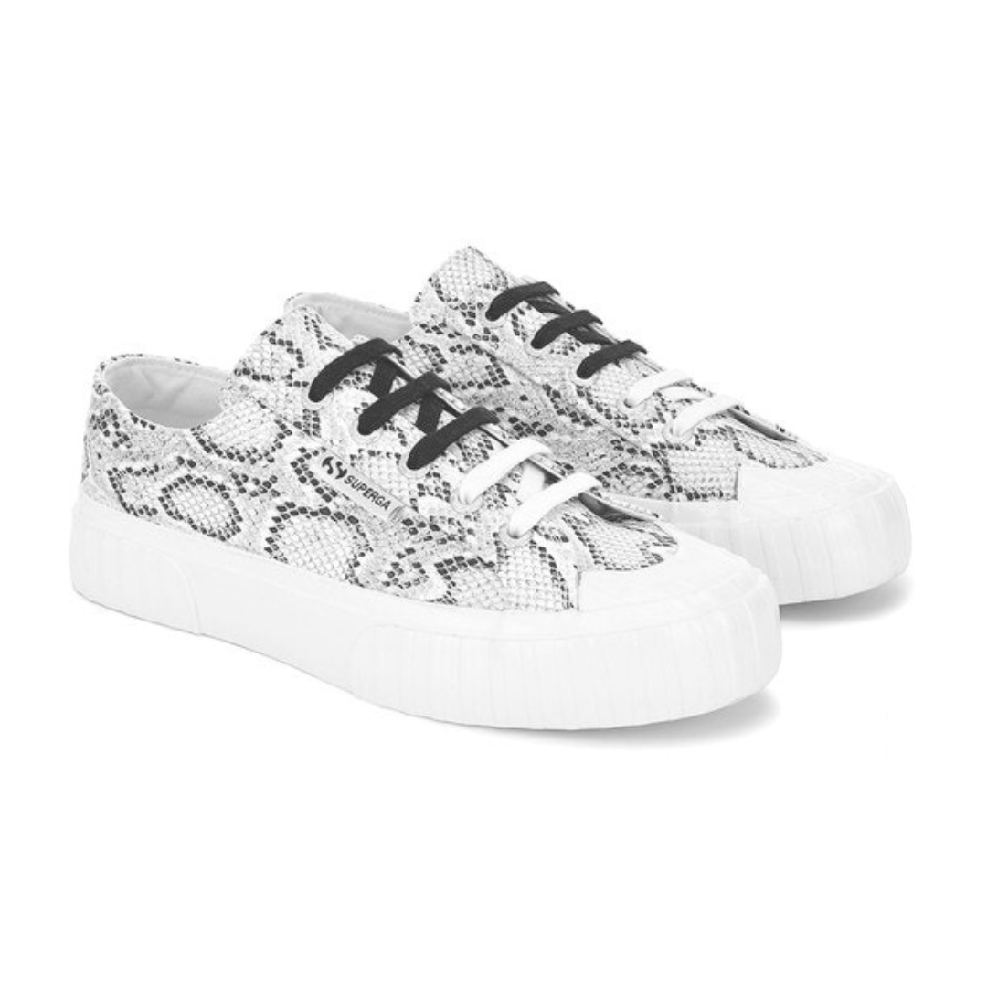 Superga 2630 Stripe Sole Snake Sneaker