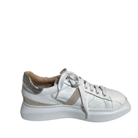 Laura Bellariva White/Pewter Sneaker