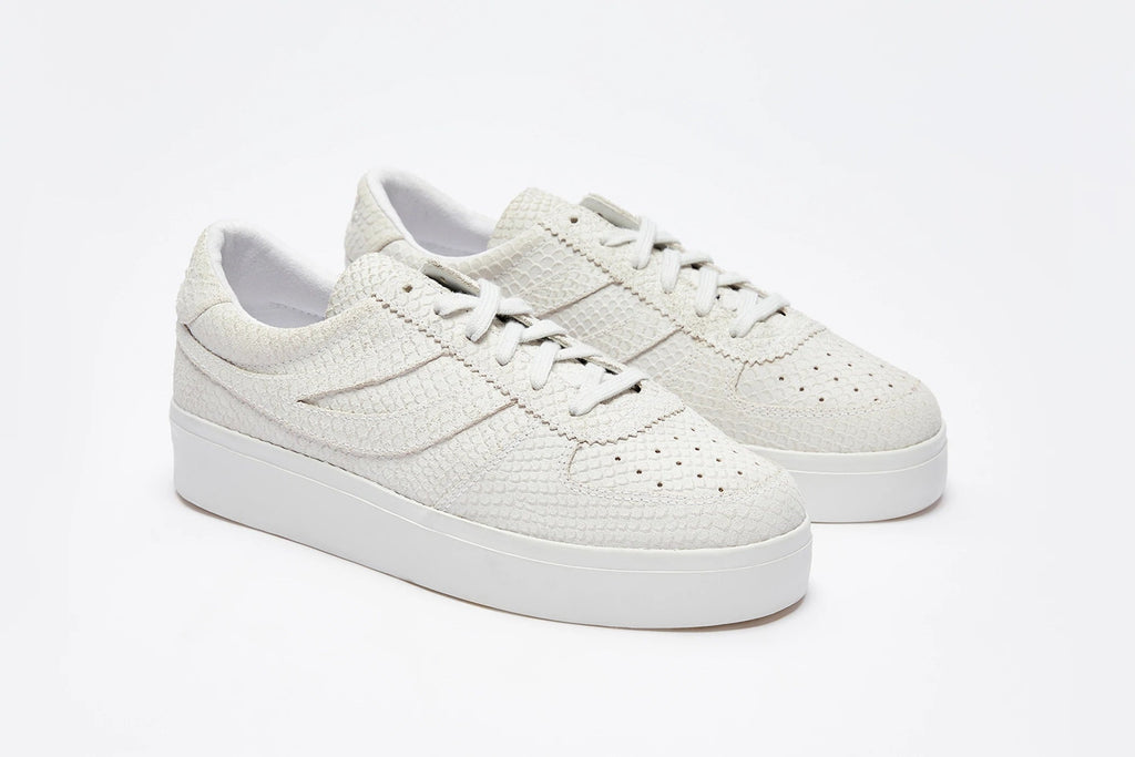 Superga 2850 Seattle White Snake Leather Sneaker